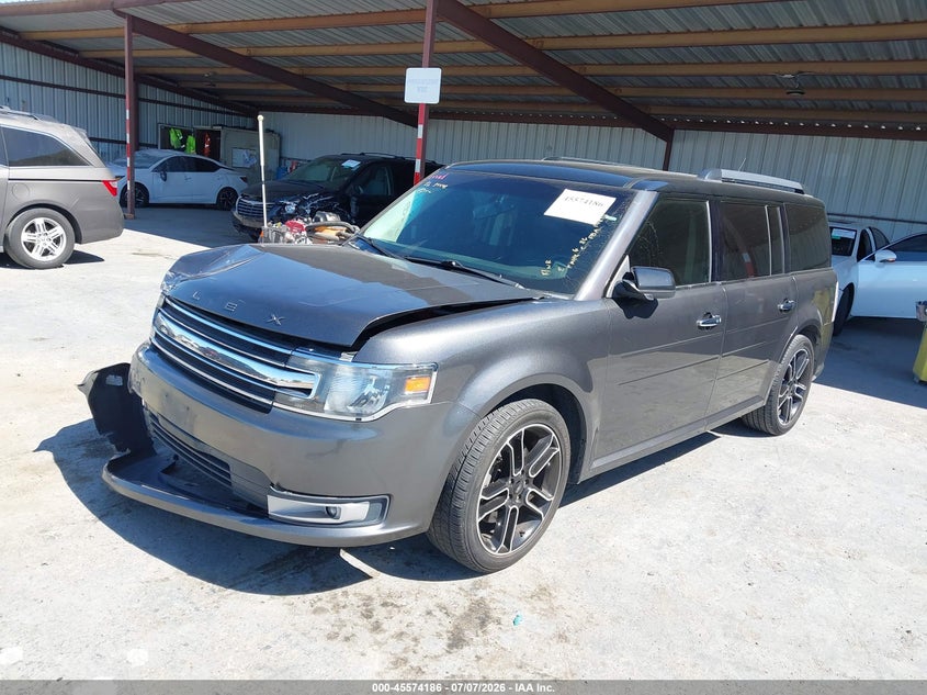 Vin: 2fmhk6c86fba14814, lot: 46072515, ford flex sel 20152