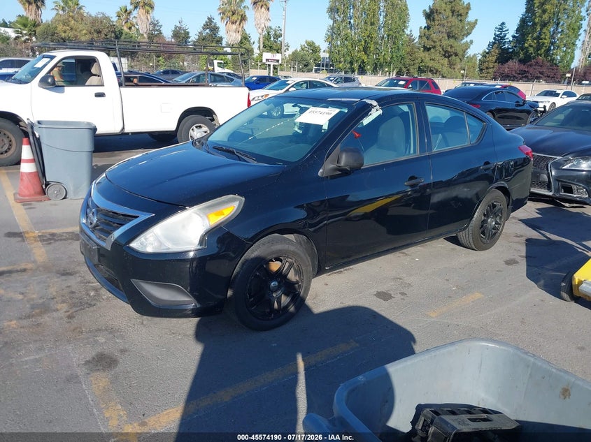 2015 NISSAN VERSA auction photo 2