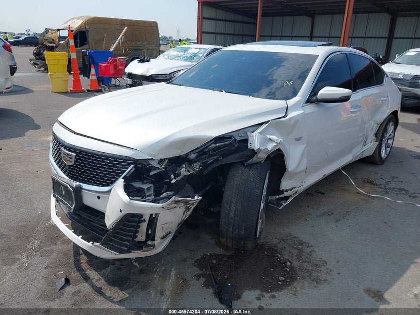 Vin: 1g6dt5rk6l0120760, lot: 46072533, cadillac ct5 premium luxury 20202