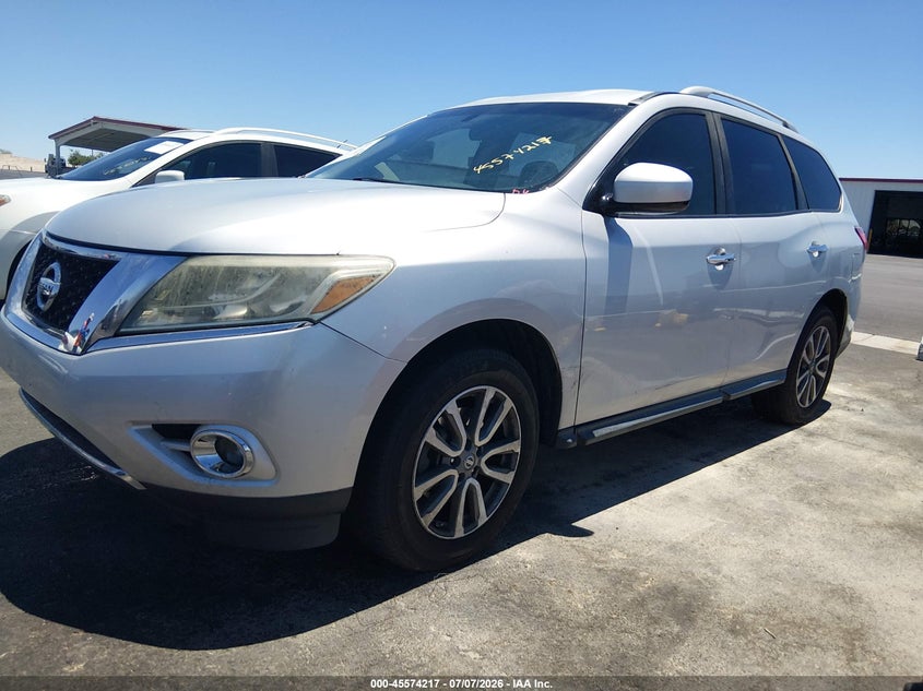 Vin: 5n1ar2mnxec671351, lot: 46072546, nissan pathfinder platinum/s/sl/sv 20142