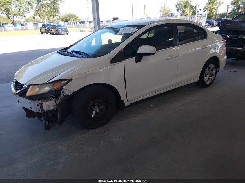 2015 HONDA CIVIC auction photo 2