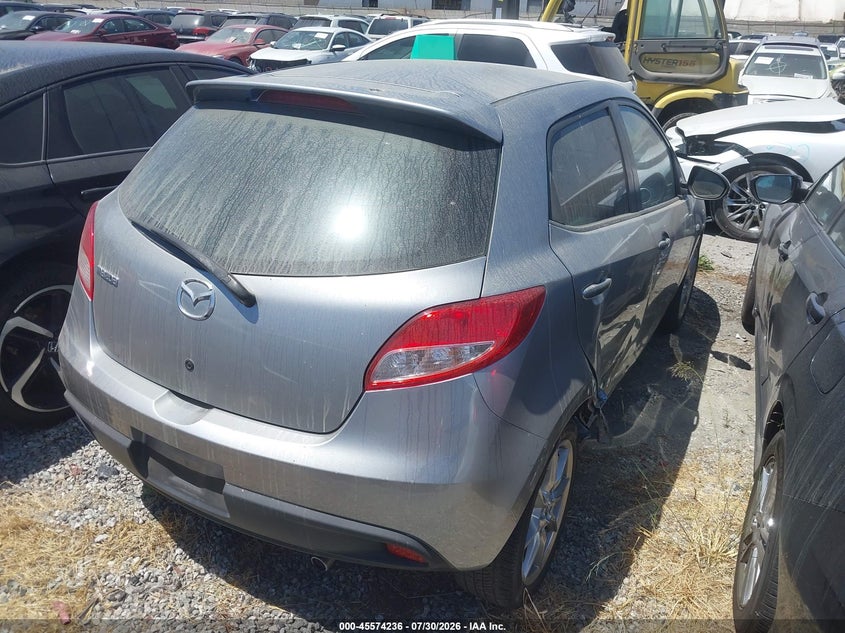 Vin: jm1de1hz5b0119077, lot: 46072565, mazda mazda2 touring 20114