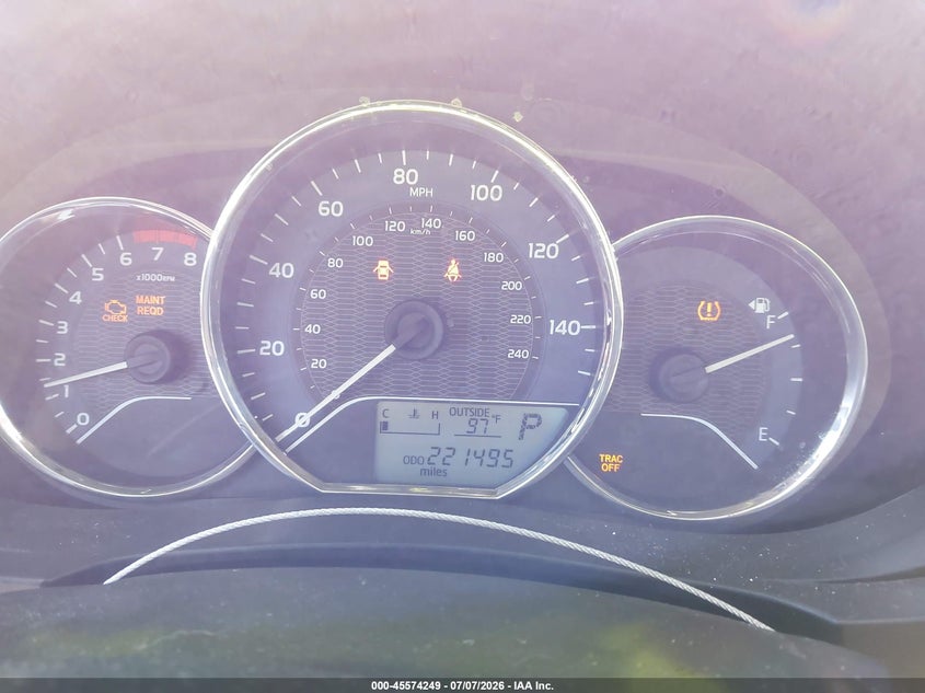 2015 TOYOTA COROLLA auction photo 7