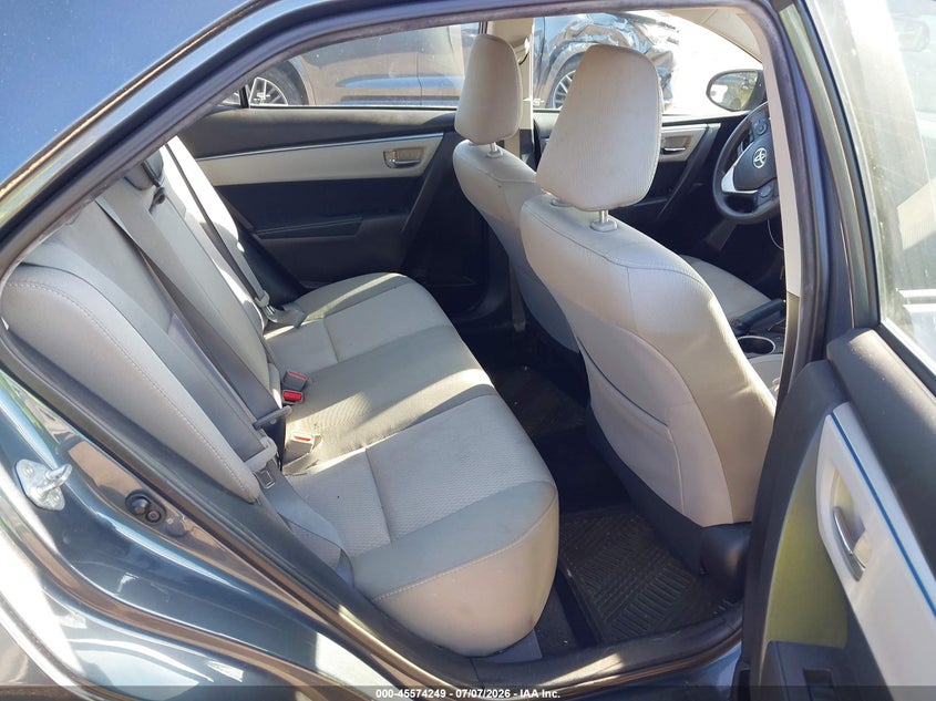 2015 TOYOTA COROLLA auction photo 8