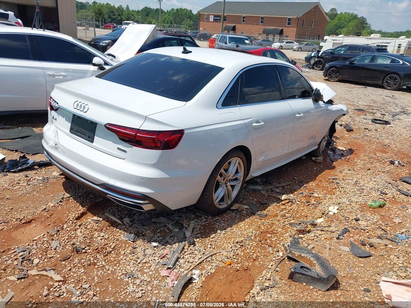 Vin: waueaaf49pa020400, lot: 46072584, audi a4 premium plus 45 tfsi s line quattro s tronic 20234
