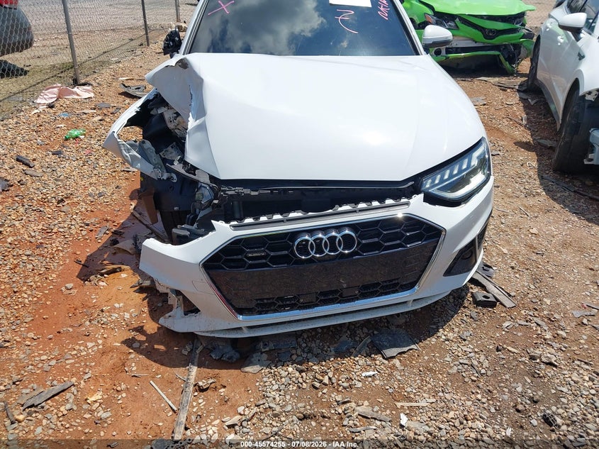 AUDI A4 2023 VIN WAUEAAF49PA020400
