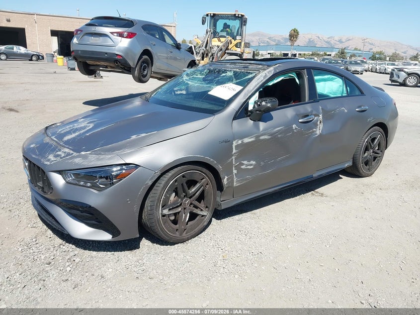 Vin: w1k5j5bb5tn585962, lot: 46072585, mercedes-benz amg cla 35 4matic 20262