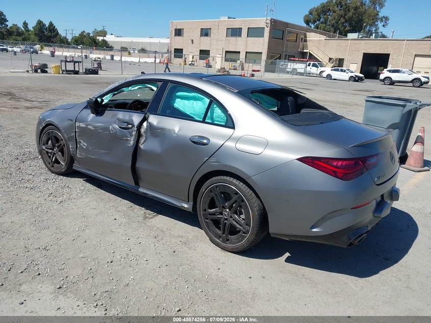 Vin: w1k5j5bb5tn585962, lot: 46072585, mercedes-benz amg cla 35 4matic 20263