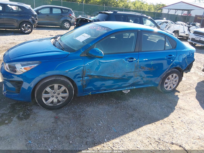 2022 Kia Rio S VIN: 3KPA24AD6NE489056 Lot: 45574277