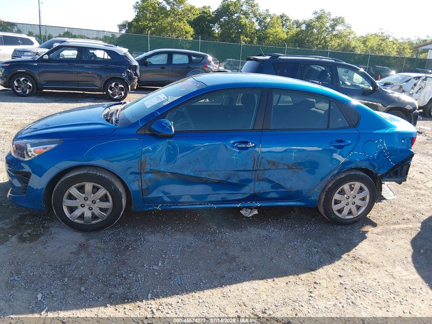 2022 Kia Rio S VIN: 3KPA24AD6NE489056 Lot: 45574277