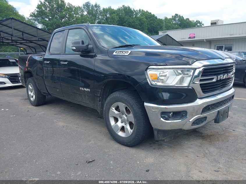 Vin: 1c6srfbt4kn706877, lot: 46072625, ram 1500 big horn/lone star  4x4 6'4 box 2019 img_1