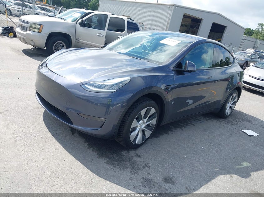 Vin: 5yjygdee3mf099222, lot: 46072642, tesla model y long range dual motor all-wheel drive 20212