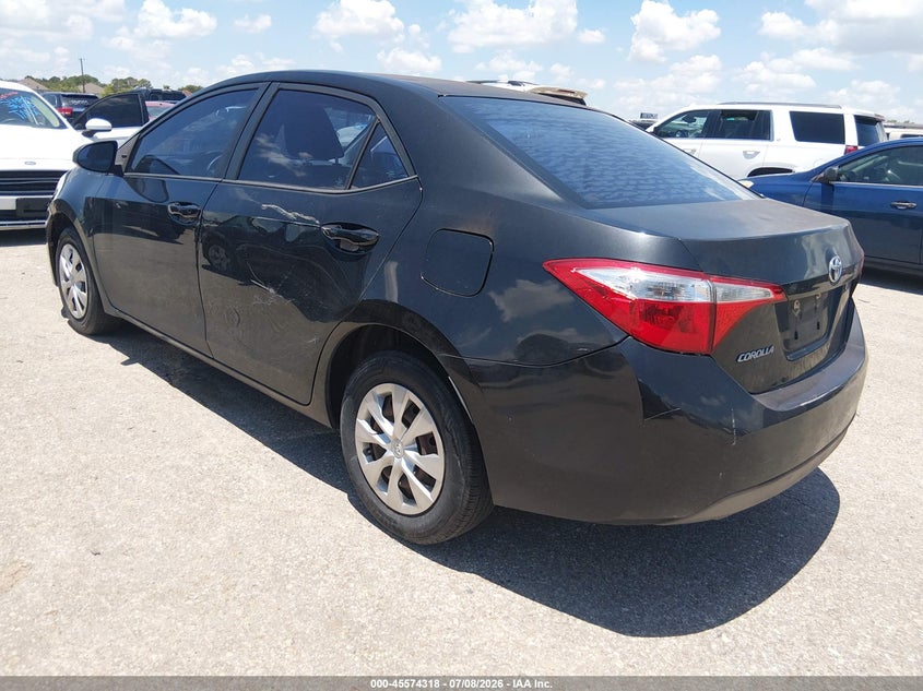 Vin: 5yfburhe0gp467095, lot: 46072647, toyota corolla l 20163