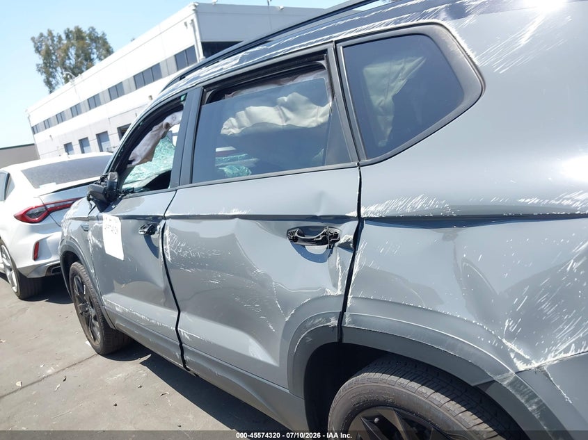 2024 Volkswagen Taos 1.5T Se Black VIN: 3VVJX7B2XRM119533 Lot: 45574320