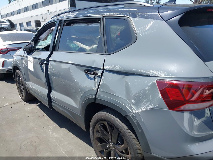 2024 Volkswagen Taos 1.5T Se Black VIN: 3VVJX7B2XRM119533 Lot: 45574320
