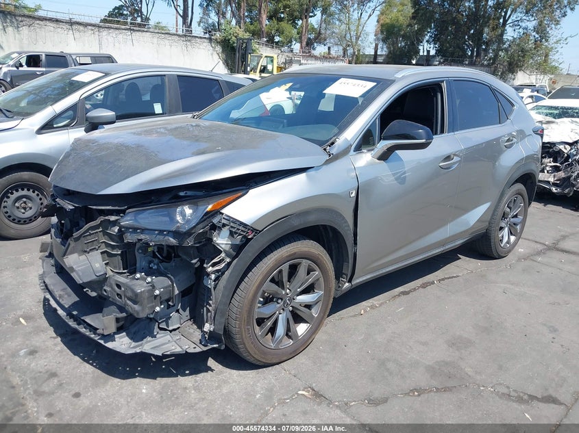 Vin: jtjyarbz7k2125954, lot: 46072663, lexus nx 300 f sport 20192