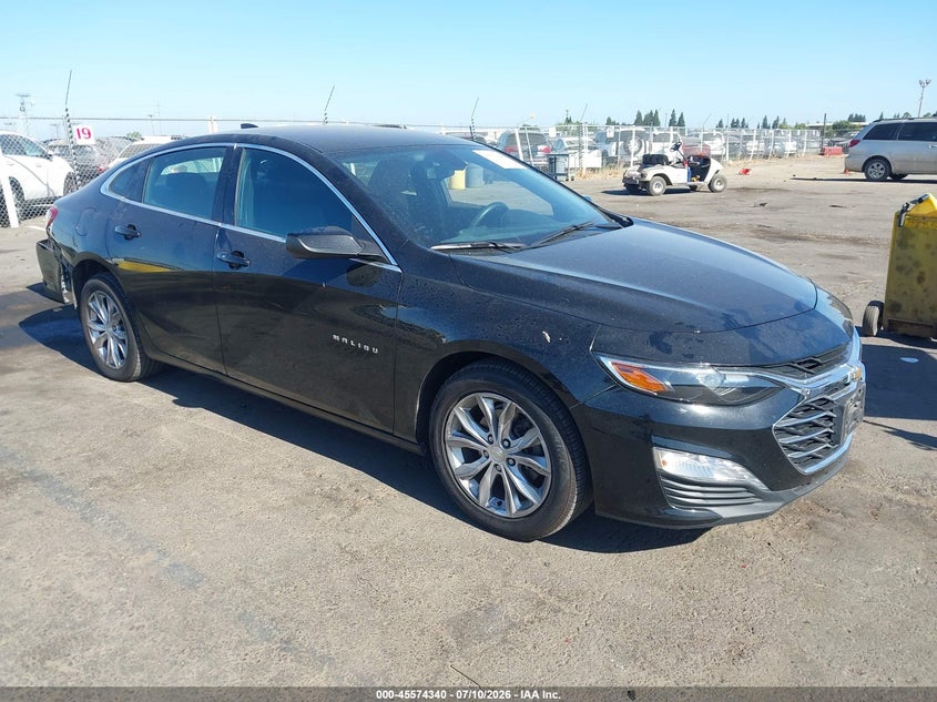 2020 Chevrolet Malibu Fwd Lt, Левый зад, IAAI, VIN 1G1ZD5ST1LF117645