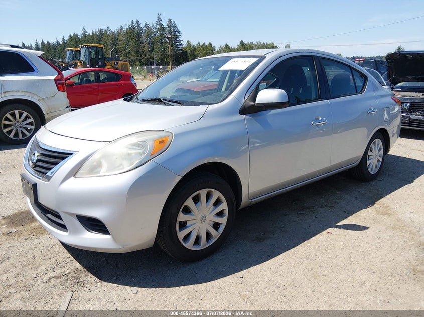 2014 NISSAN VERSA auction photo 2