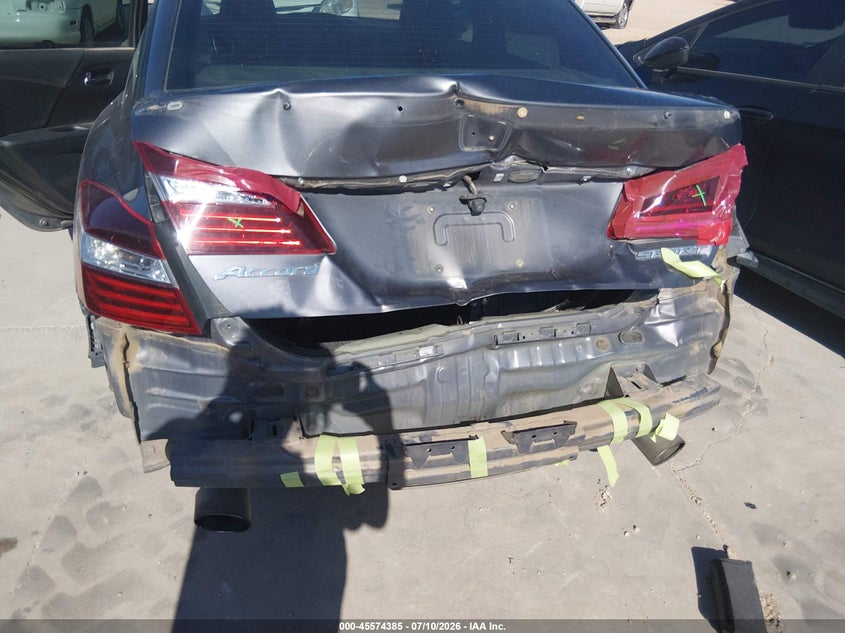 2016 HONDA ACCORD auction photo 6