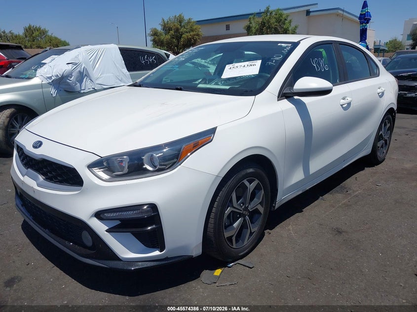 2019 Kia Forte, Rear, IAAI, VIN 3KPF24AD1KE051689 — photo 2