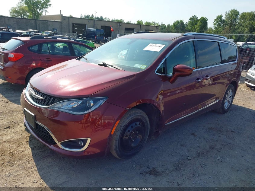 Vin: 2c4rc1bgxkr547865, lot: 46072717, chrysler pacifica touring l 20192
