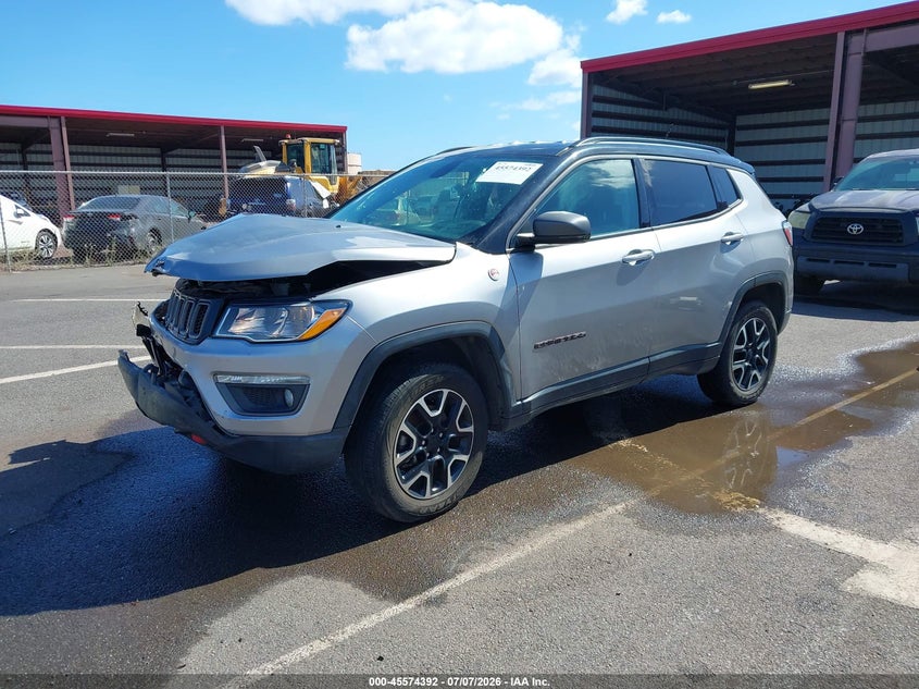 Vin: 3c4njddb9lt111496, lot: 46072721, jeep compass trailhawk 4x4 20202