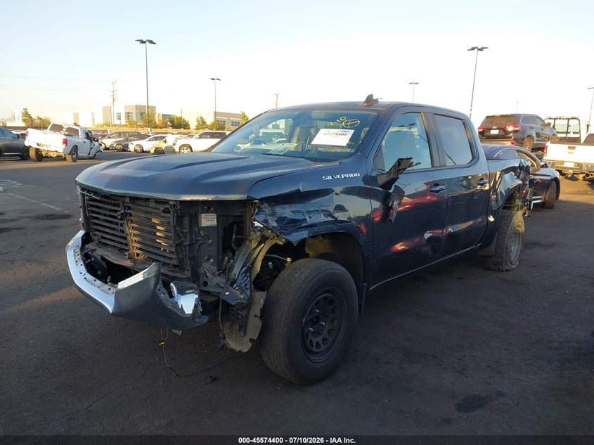 2022 CHEVROLET SILVERADO 1500 LTD auction photo 2