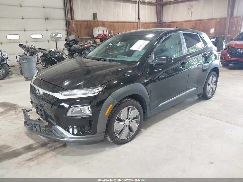 2019 Hyundai Kona Ev Limited KM8K33AG1KU040317 photo 1