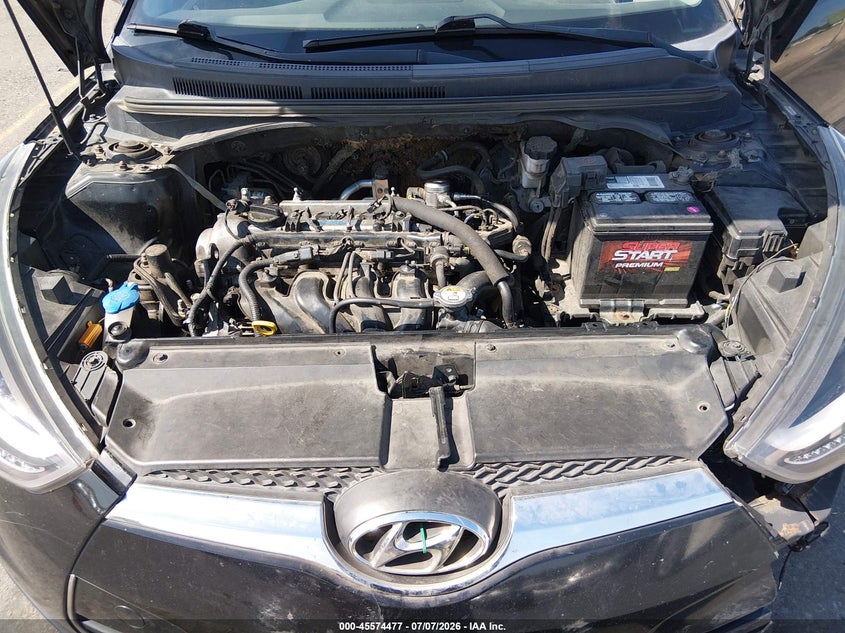 2013 Hyundai Veloster Base W/Gray VIN: KMHTC6AD5DU114899 Lot: 45574477
