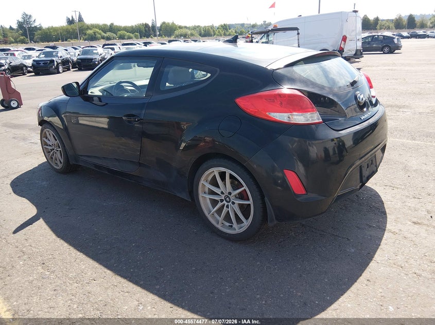 2013 HYUNDAI VELOSTER HATCHBACK 1.6L I-4 DI, DOHC, VVT, 132HP