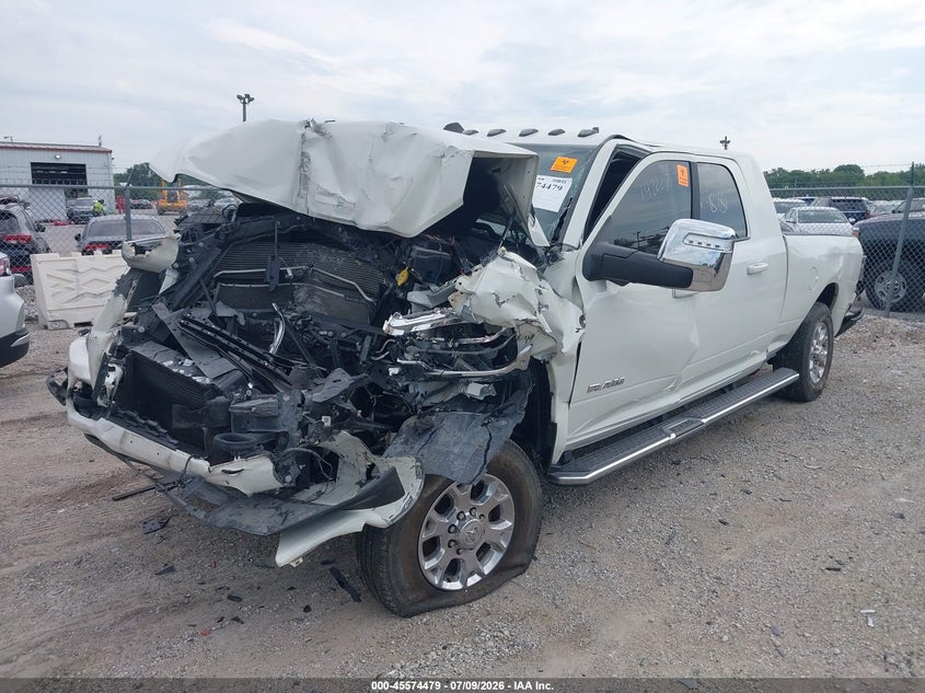 Vin: 3c6ur5nl5pg568958, lot: 46072808, ram 2500 laramie  4x4 6'4 box 20232