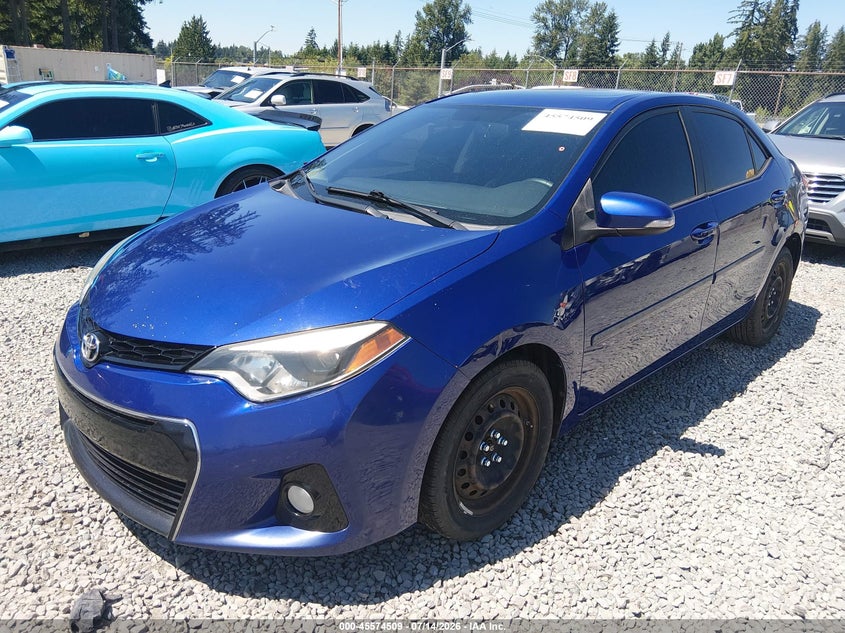 2014 TOYOTA COROLLA auction photo 2