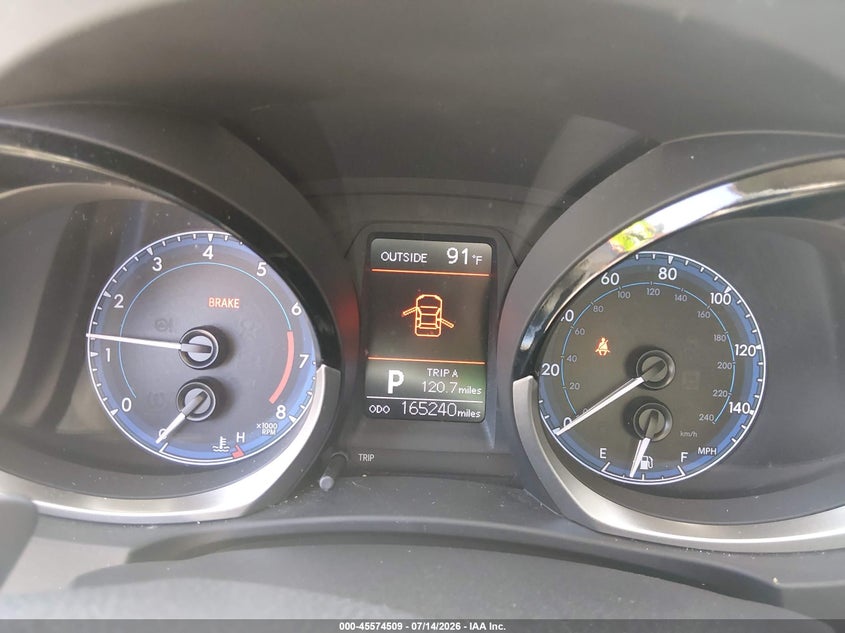 2014 TOYOTA COROLLA auction photo 7