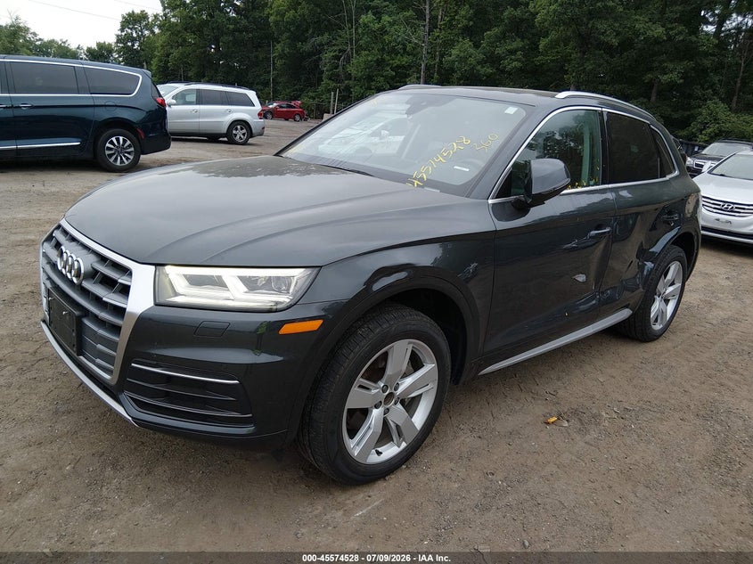 2019 Audi Q5, Левый бок, IAAI, VIN WA1BNAFY8K2122877 — фото 2