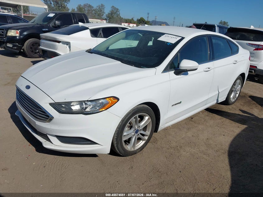 2018 Ford Fusion Hybrid Se 3FA6P0LU8JR269651 photo 1