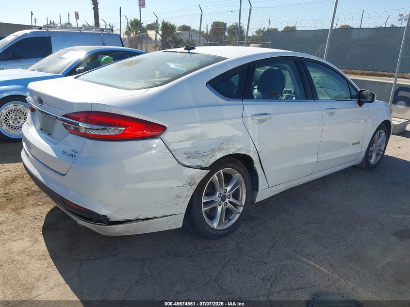 2018 FORD FUSION HYBRID auction photo 4