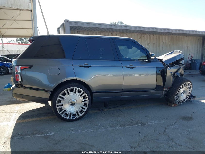 2019 Land Rover Range Rover 3.0L V6 Supercharged Hse VIN: SALGS2SV8KA527111 Lot: 45574561