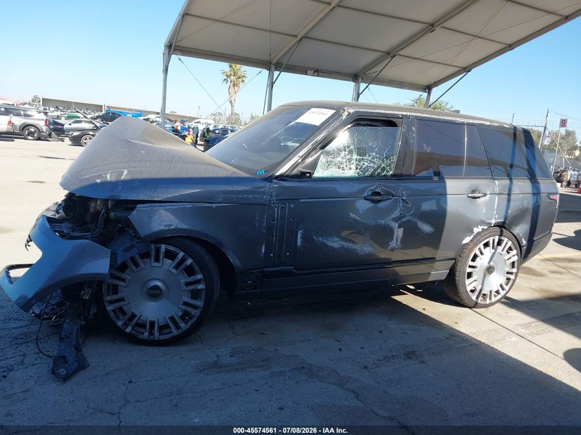 2019 Land Rover Range Rover 3.0L V6 Supercharged Hse VIN: SALGS2SV8KA527111 Lot: 45574561