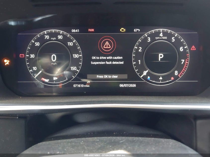 2019 Land Rover Range Rover 3.0L V6 Supercharged Hse VIN: SALGS2SV8KA527111 Lot: 45574561
