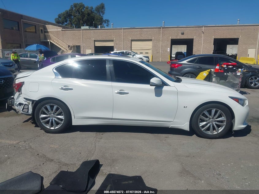 2014 Infiniti Q50 Premium VIN: JN1BV7APXEM686680 Lot: 45574572
