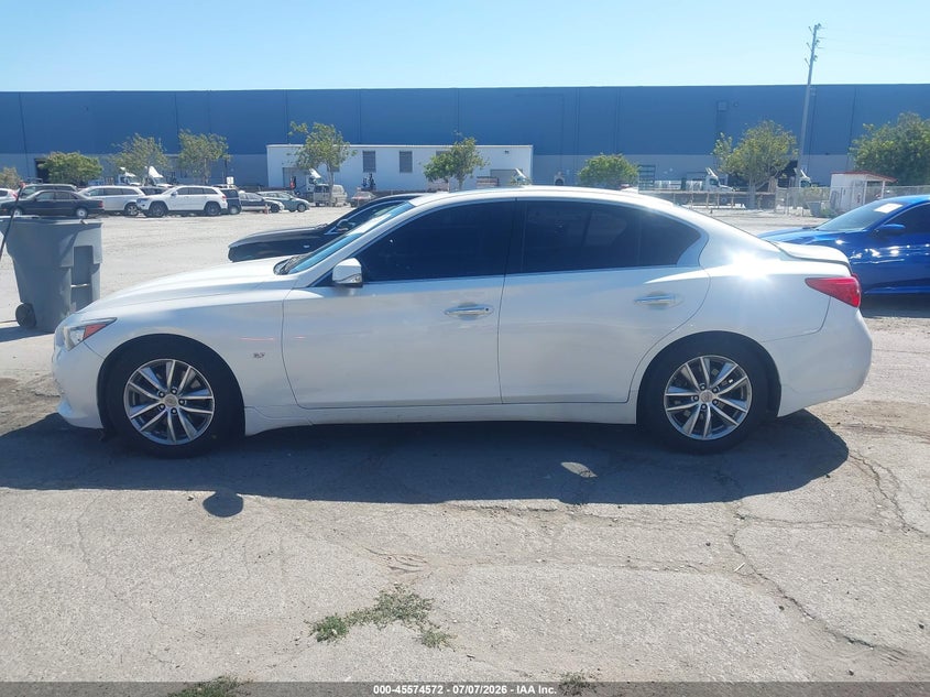 2014 Infiniti Q50 Premium VIN: JN1BV7APXEM686680 Lot: 45574572