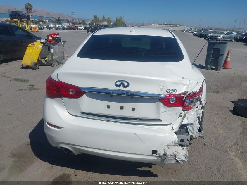 2014 Infiniti Q50 Premium VIN: JN1BV7APXEM686680 Lot: 45574572