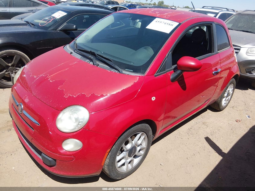 2012 Fiat 500 Pop VIN: 3C3CFFAR4CT125431 Lot: 45574588