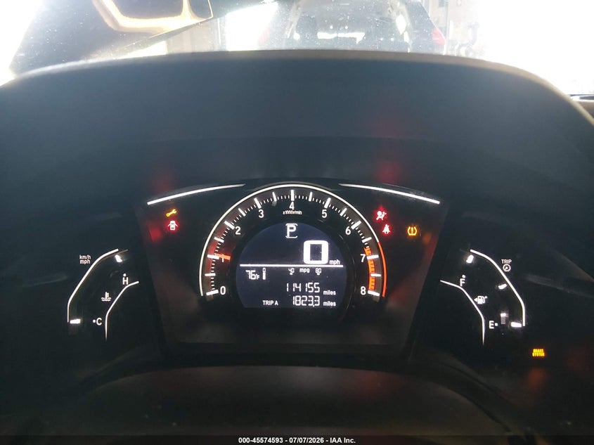 2016 HONDA CIVIC auction photo 7