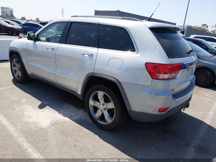 Vin: 1j4rs6gt8bc515912, lot: 46072960, jeep grand cherokee overland 20113