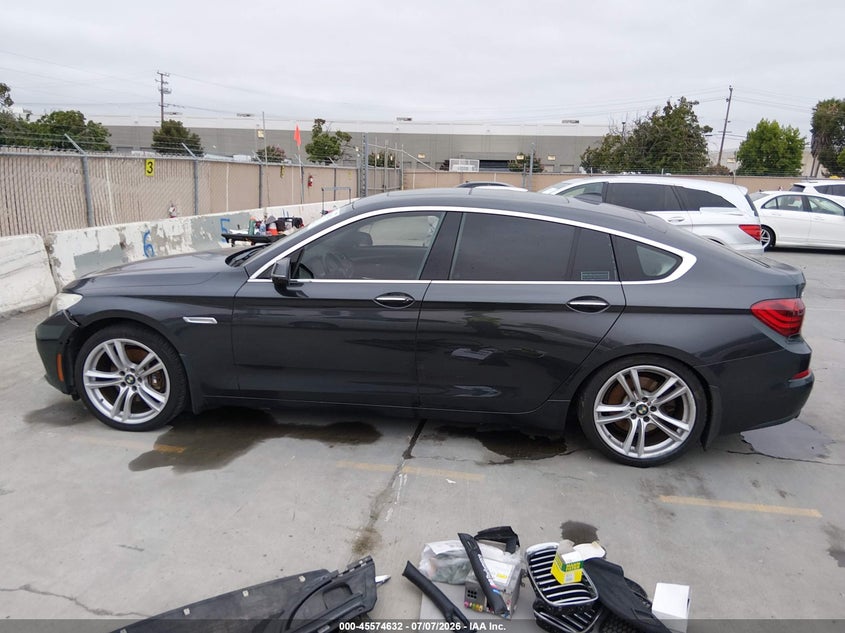 BMW 535I GRAN TURISMO 2014 VIN WBA5M2C52ED871864