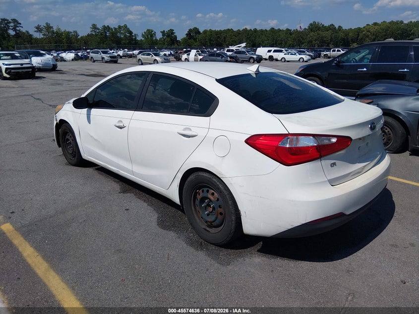 2016 KIA FORTE auction photo 3
