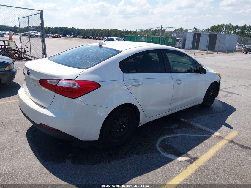 2016 KIA FORTE auction photo 4