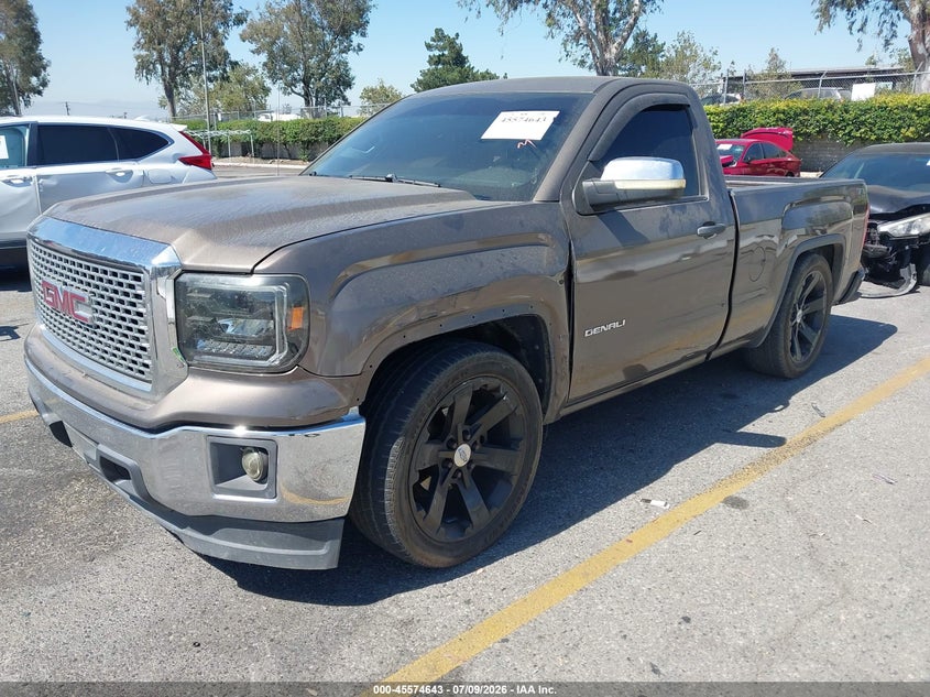 2014 GMC Sierra, Left Front, IAAI, VIN 1GTN1TEH2EZ278355 — photo 2