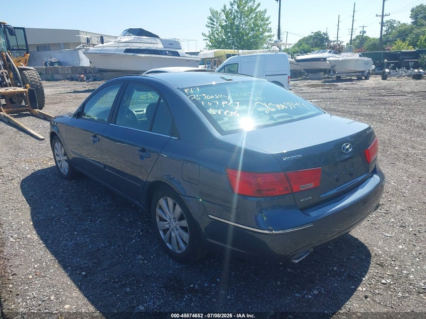 2009 HYUNDAI SONATA auction photo 3